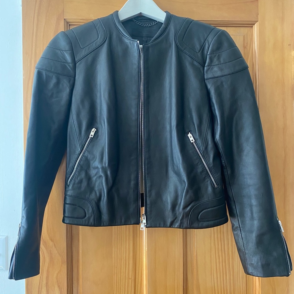 Black Leather Jacket (Rag & Bone)